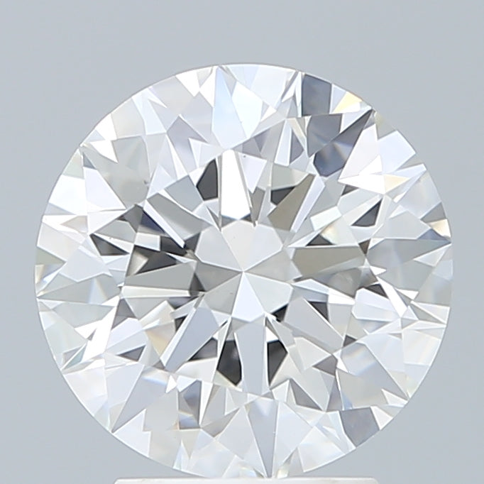 3.15 Carat Round Shaped, Ideal Cut, F Color, VS1 Clarity, IGI Certified Lab Grown Diamond