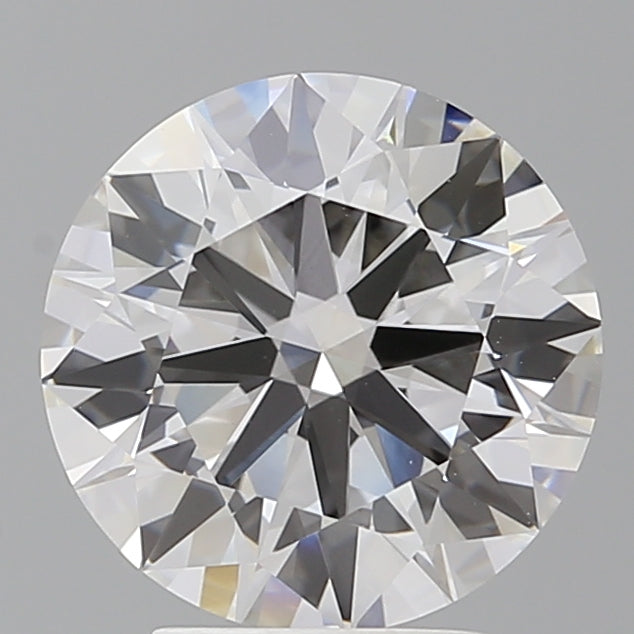 3.58 Carat Round Shaped, Ideal Cut, E Color, VVS2 Clarity, IGI Certified Lab Grown Diamond