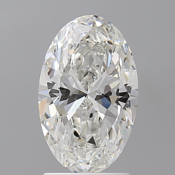 2.08 Carat Oval Shaped, Ideal Cut, F Color, VVS2 Clarity, IGI Certified Lab Grown Diamond
