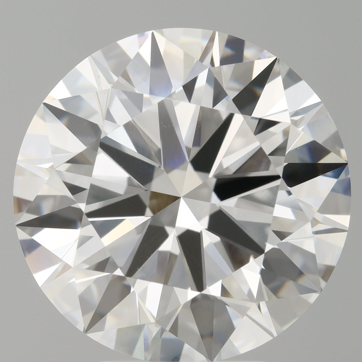 6.04 Carat Round Shaped, Ideal Cut, E Color, VVS2 Clarity, IGI Certified Lab Grown Diamond