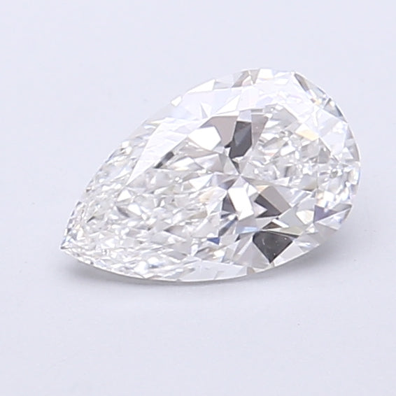 0.67 Carat Pear Shaped, Very Good Cut, D Color, VVS1 Clarity, IGI Certified Lab Grown Diamond
