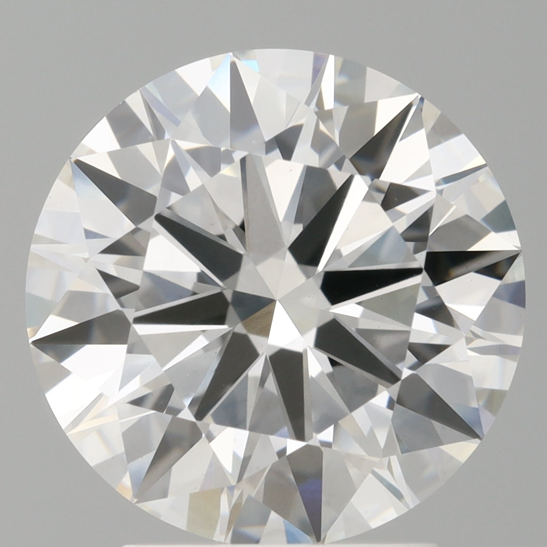 3.04 Carat Round Shaped, Ideal Cut, E Color, VVS2 Clarity, IGI Certified Lab Grown Diamond