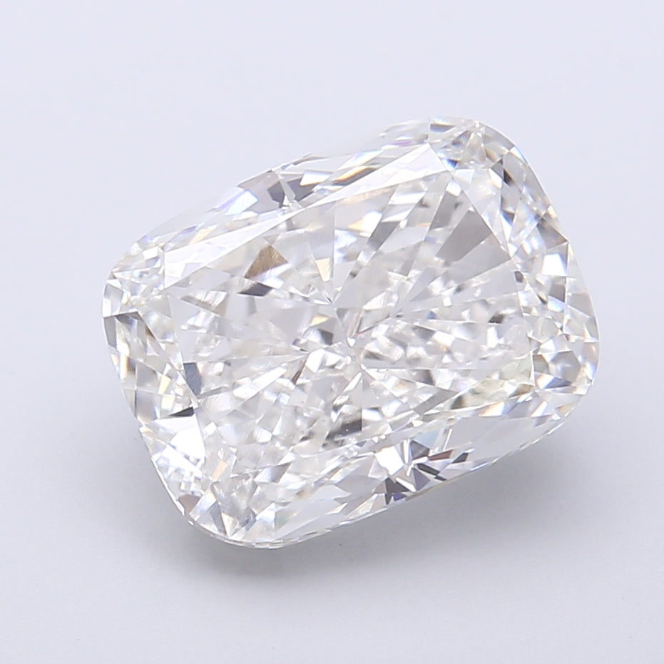 5.39 Carat Cushion Shaped, Very Good Cut, E Color, VVS2 Clarity, IGI Certified Lab Grown Diamond