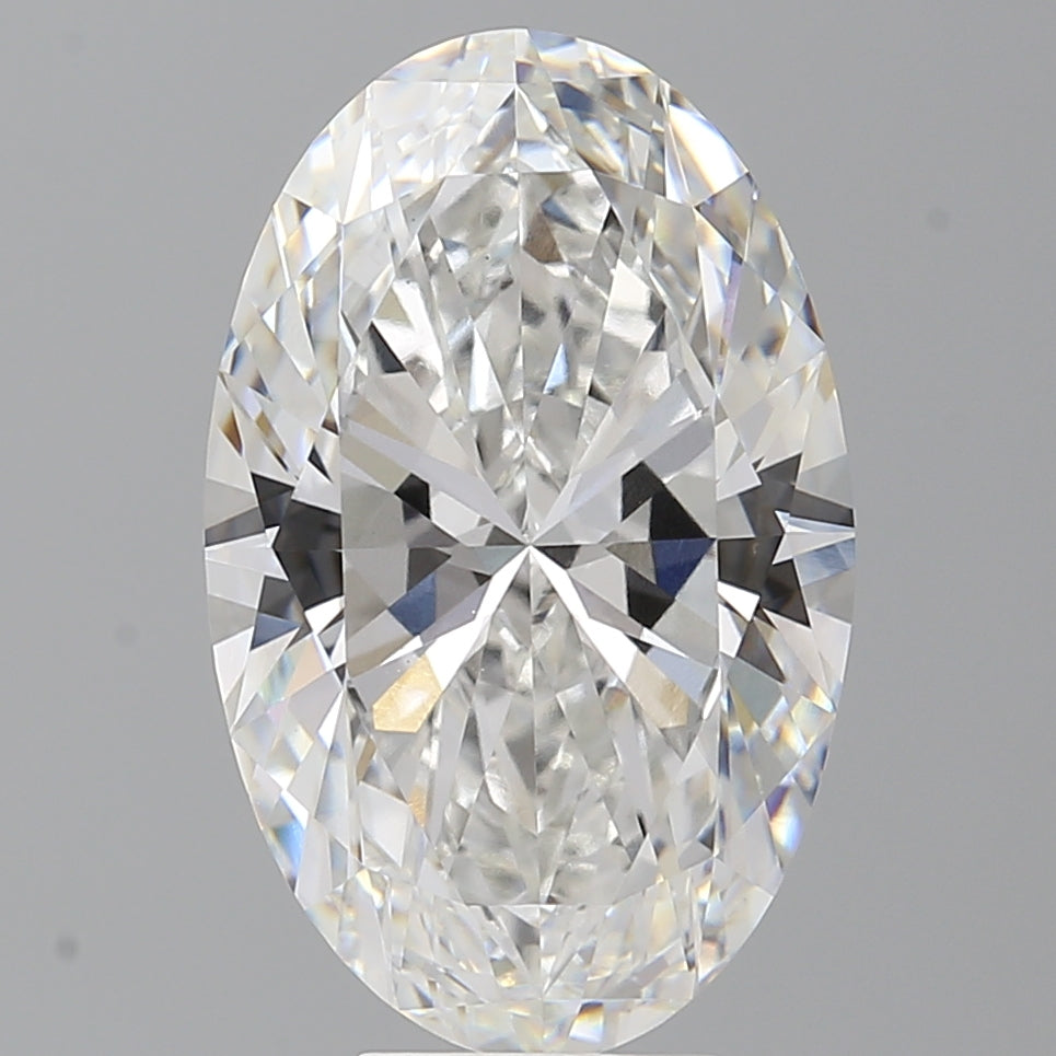 7.04 Carat Oval Shaped, Ideal Cut, E Color, VVS2 Clarity, IGI Certified Lab Grown Diamond