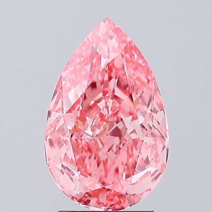 3.07 Carat Pear Shaped, Excellent Cut, VS1 Clarity, IGI Certified Lab Grown Diamond