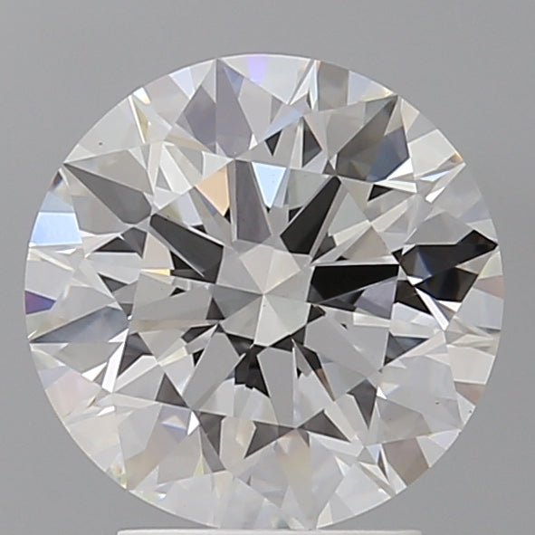 3.10 Carat Round Shaped, Ideal Cut, F Color, VS1 Clarity, IGI Certified Lab Grown Diamond