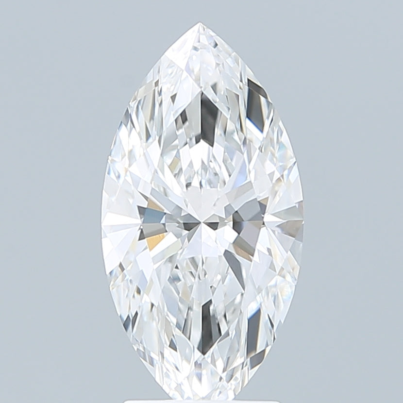 2.81 Carat Marquise Shaped, Ideal Cut, D Color, VVS1 Clarity, IGI Certified Lab Grown Diamond