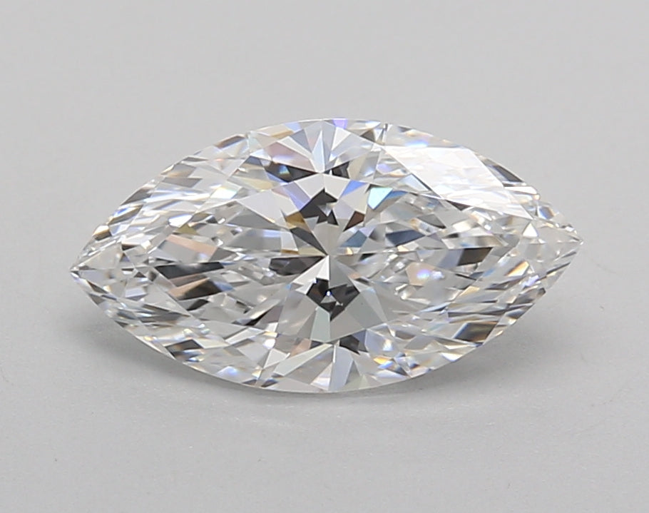 1.52 Carat Marquise Shaped, Excellent Cut, E Color, VVS2 Clarity, IGI Certified Lab Grown Diamond
