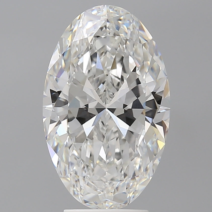4.52 Carat Oval Shaped, Ideal Cut, E Color, VVS2 Clarity, IGI Certified Lab Grown Diamond