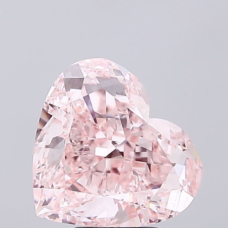 5.10 Carat Heart Shaped, Excellent Cut, VS1 Clarity, IGI Certified Lab Grown Diamond