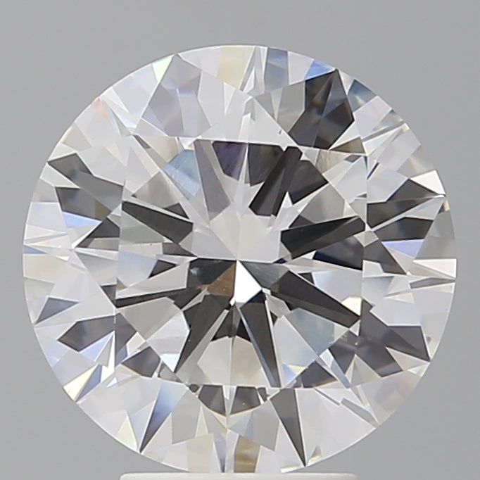 4.60 Carat Round Shaped, Excellent Cut, E Color, VVS2 Clarity, IGI Certified Lab Grown Diamond