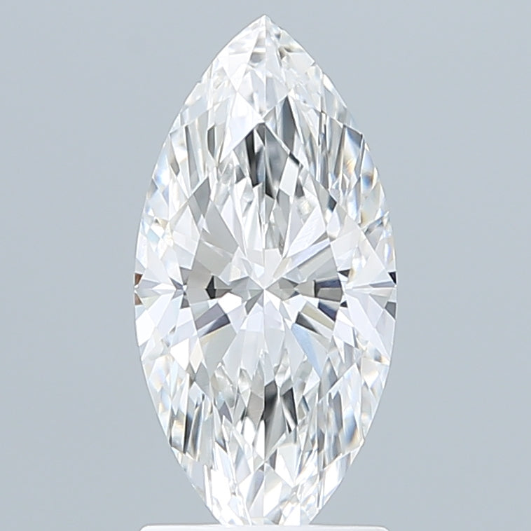 1.76 Carat Marquise Shaped, Ideal Cut, E Color, VVS2 Clarity, IGI Certified Lab Grown Diamond