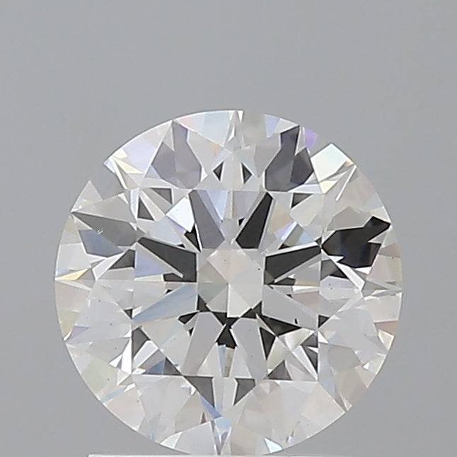 1.57 Carat Round Shaped, Ideal Cut, D Color, VS2 Clarity, IGI Certified Lab Grown Diamond