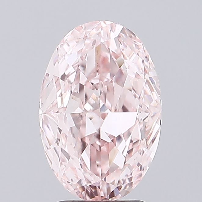 3.01 Carat Oval Shaped, Ideal Cut, VVS2 Clarity, IGI Certified Lab Grown Diamond
