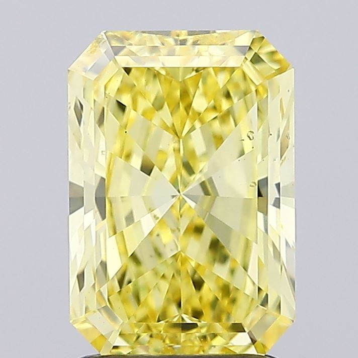 2.03 Carat Radiant Shaped, Excellent Cut, SI1 Clarity, IGI Certified Lab Grown Diamond