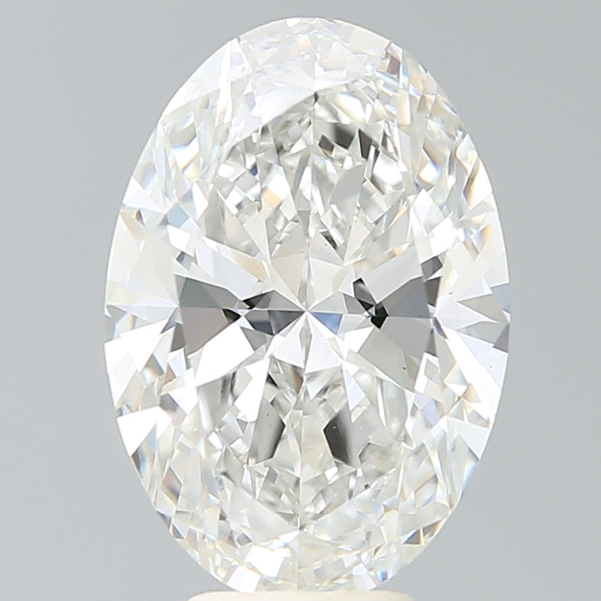 6.20 Carat Oval Shaped, Ideal Cut, G Color, VS1 Clarity, IGI Certified Lab Grown Diamond