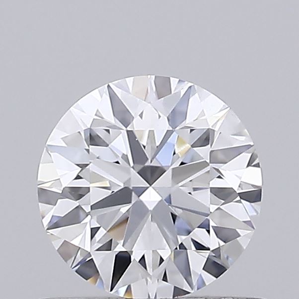 0.53 Carat Round Shaped, Ideal Cut, D Color, VVS2 Clarity, IGI Certified Lab Grown Diamond