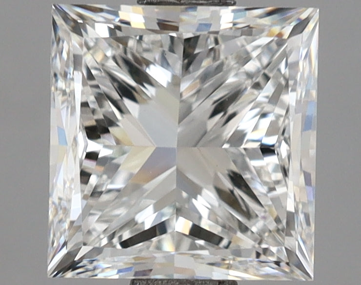 2.00 Carat Princess Shaped, Very Good Cut, E Color, VS1 Clarity, IGI Certified Lab Grown Diamond