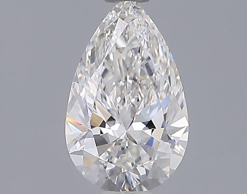 1.06 Carat Pear Shaped, Ideal Cut, F Color, VVS1 Clarity, IGI Certified Lab Grown Diamond