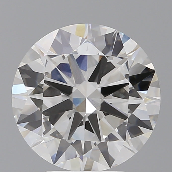 4.51 Carat Round Shaped, Excellent Cut, E Color, VVS2 Clarity, IGI Certified Lab Grown Diamond