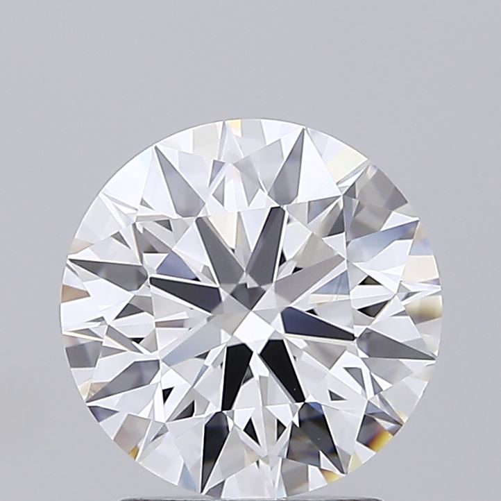 2.28 Carat Round Shaped, Ideal Cut, D Color, VVS2 Clarity, IGI Certified Lab Grown Diamond