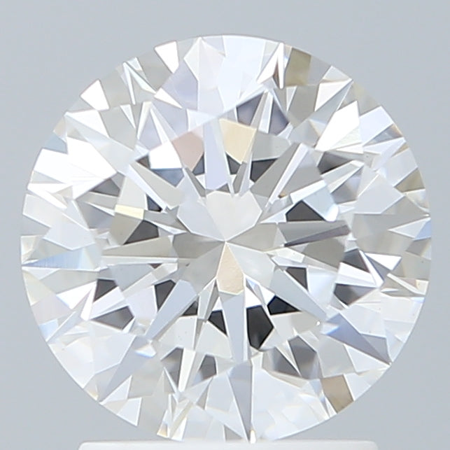 2.07 Carat Round Shaped, Excellent Cut, D Color, VVS2 Clarity, IGI Certified Lab Grown Diamond