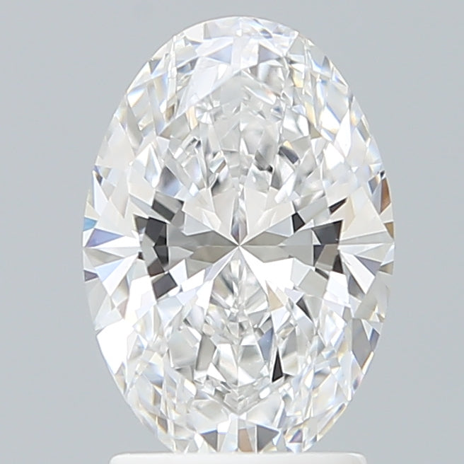 2.12 Carat Oval Shaped, Ideal Cut, D Color, VVS2 Clarity, IGI Certified Lab Grown Diamond