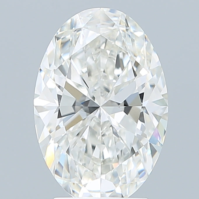 3.22 Carat Oval Shaped, Ideal Cut, F Color, VVS2 Clarity, IGI Certified Lab Grown Diamond