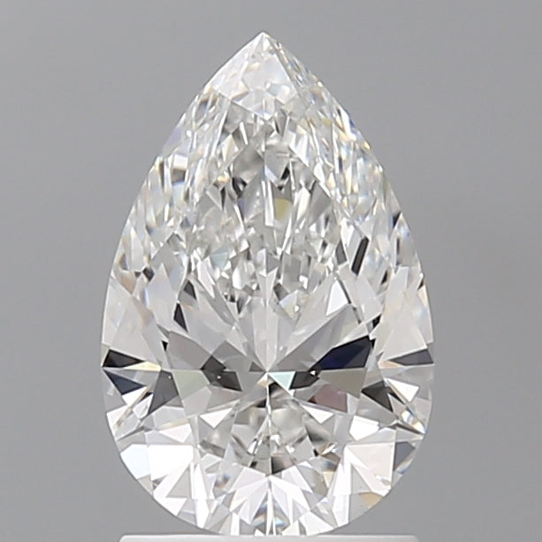 1.59 Carat Pear Shaped, Ideal Cut, E Color, VS1 Clarity, IGI Certified Lab Grown Diamond