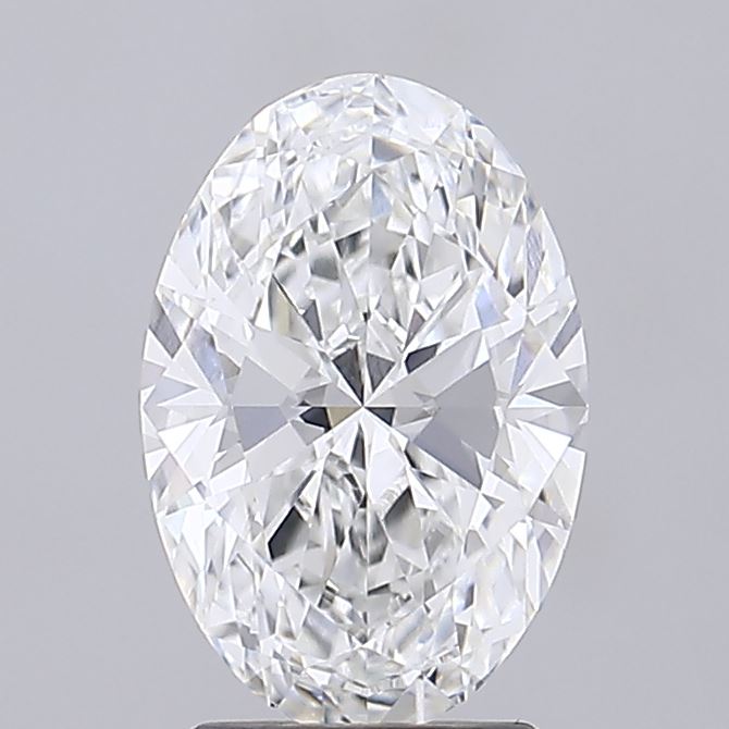2.70 Carat Oval Shaped, Ideal Cut, E Color, VVS1 Clarity, IGI Certified Lab Grown Diamond