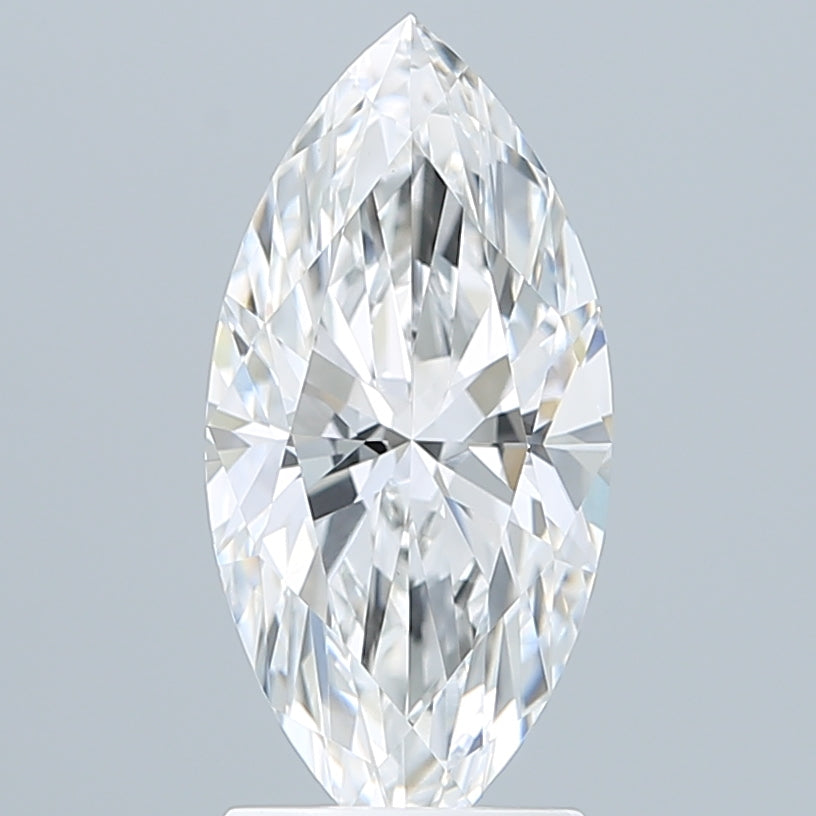2.20 Carat Marquise Shaped, Ideal Cut, E Color, VVS2 Clarity, IGI Certified Lab Grown Diamond