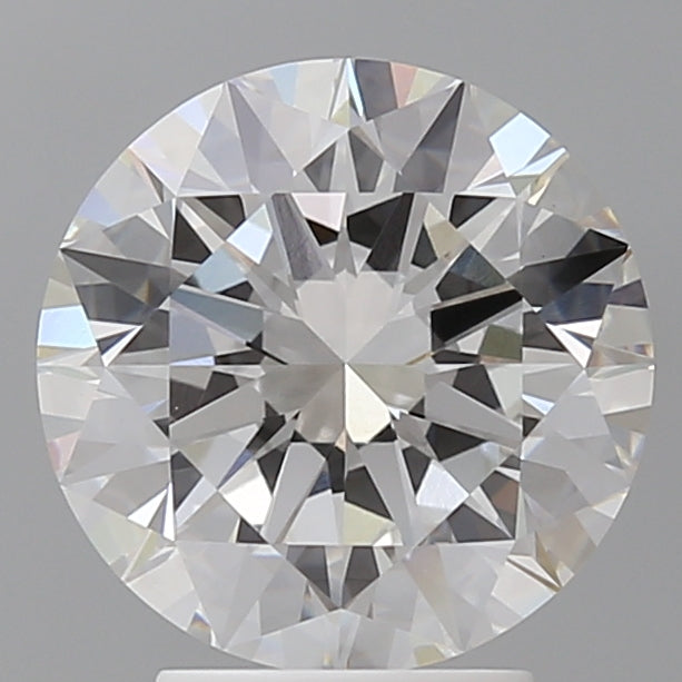 3.55 Carat Round Shaped, Excellent Cut, E Color, VVS2 Clarity, IGI Certified Lab Grown Diamond
