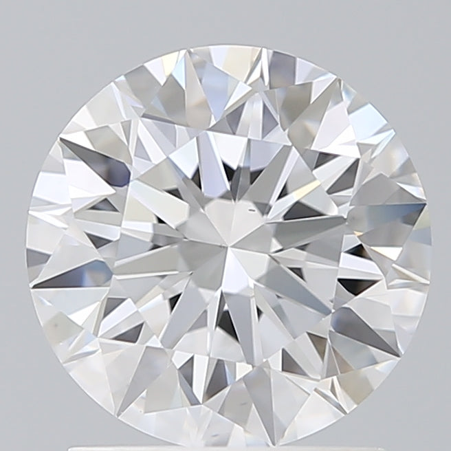 1.71 Carat Round Shaped, Ideal Cut, D Color, VS1 Clarity, IGI Certified Lab Grown Diamond