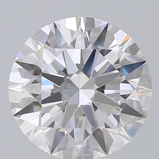1.62 Carat Round Shaped, Ideal Cut, D Color, VS1 Clarity, IGI Certified Lab Grown Diamond