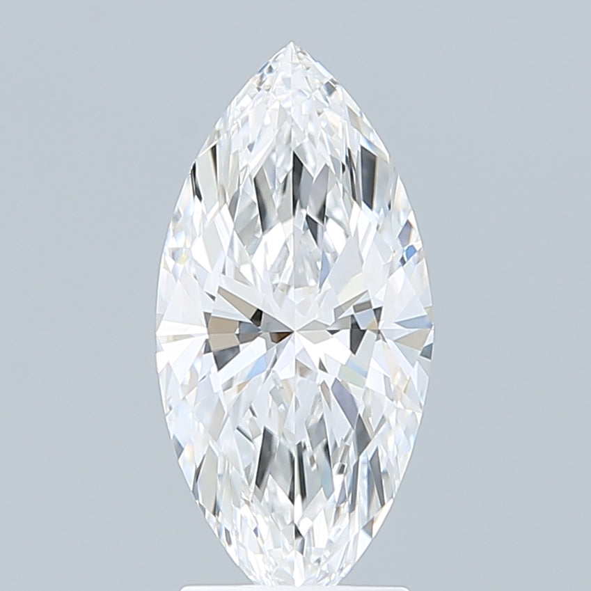 2.58 Carat Marquise Shaped, Ideal Cut, D Color, VVS1 Clarity, IGI Certified Lab Grown Diamond