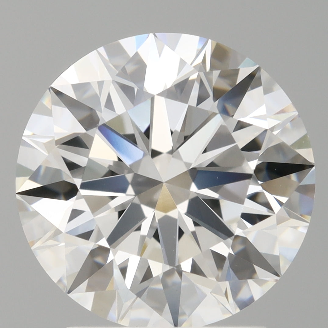 2.54 Carat Round Shaped, Ideal Cut, E Color, VVS2 Clarity, IGI Certified Lab Grown Diamond