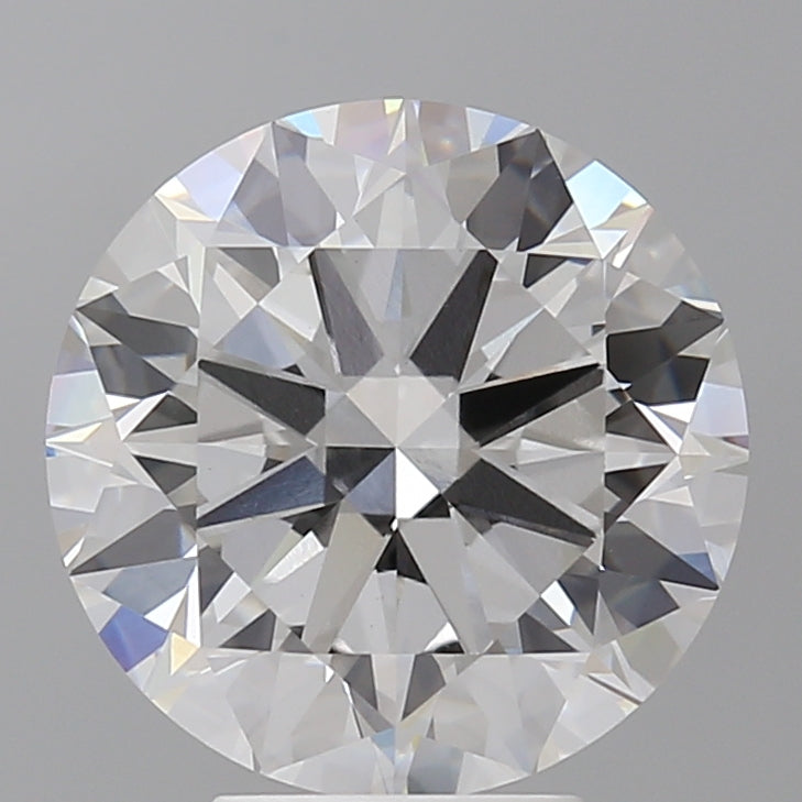 5.50 Carat Round Shaped, Excellent Cut, E Color, VVS2 Clarity, IGI Certified Lab Grown Diamond