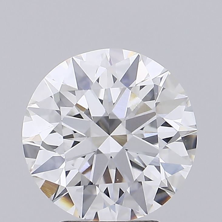 2.26 Carat Round Shaped, Ideal Cut, E Color, VVS2 Clarity, IGI Certified Lab Grown Diamond