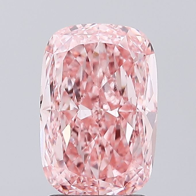 2.53 Carat Cushion Shaped, Ideal Cut, VS1 Clarity, IGI Certified Lab Grown Diamond