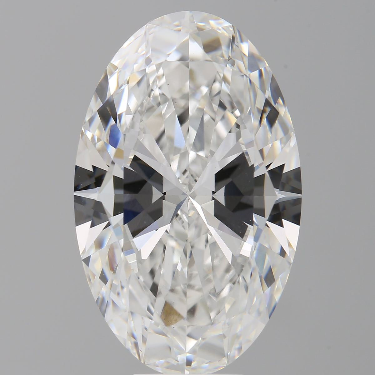 10.05 Carat Oval Shaped, Ideal Cut, F Color, VVS2 Clarity, IGI Certified Lab Grown Diamond