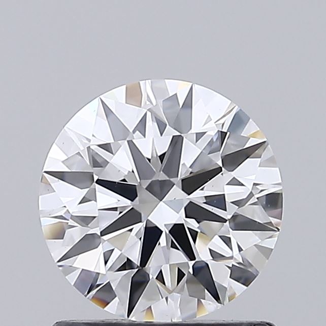 1.07 Carat Round Shaped, Ideal Cut, D Color, VS2 Clarity, IGI Certified Lab Grown Diamond