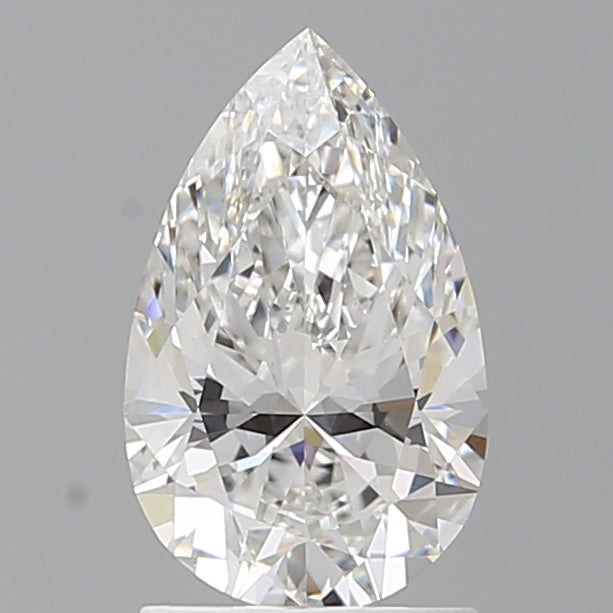 1.58 Carat Pear Shaped, Ideal Cut, E Color, VVS2 Clarity, IGI Certified Lab Grown Diamond