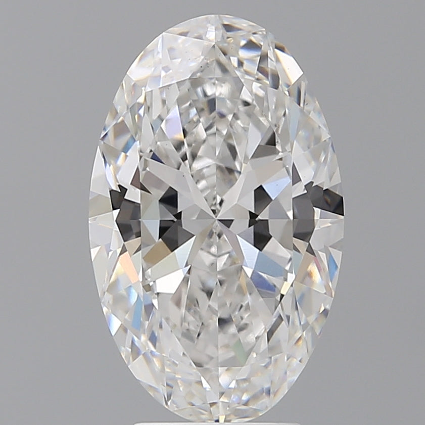 4.52 Carat Oval Shaped, Ideal Cut, E Color, VS1 Clarity, IGI Certified Lab Grown Diamond