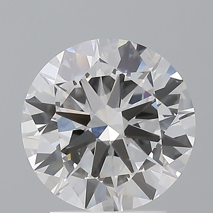 2.51 Carat Round Shaped, Excellent Cut, E Color, VS1 Clarity, IGI Certified Lab Grown Diamond