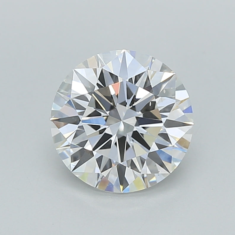 1.51 Carat Round Shaped, Ideal Cut, E Color, VS2 Clarity, IGI Certified Lab Grown Diamond