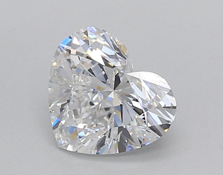 1.01 Carat Heart Shaped, Very Good Cut, D Color, VS2 Clarity, IGI Certified Lab Grown Diamond