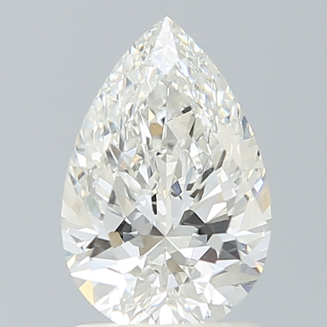 1.63 Carat Pear Shaped, Ideal Cut, G Color, VS1 Clarity, IGI Certified Lab Grown Diamond
