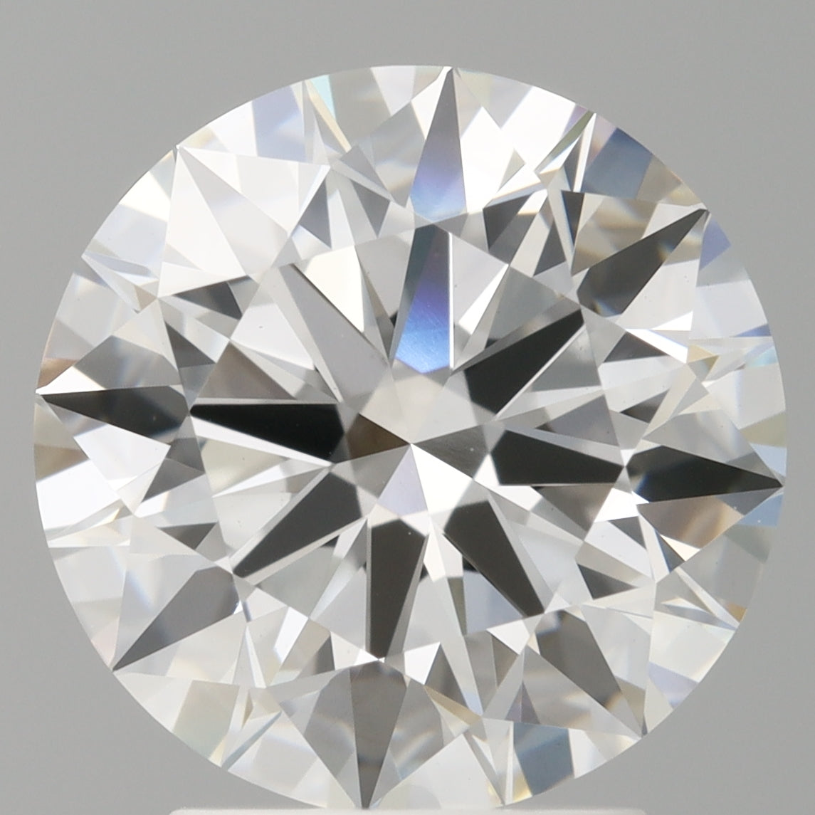 3.10 Carat Round Shaped, Ideal Cut, E Color, VVS2 Clarity, IGI Certified Lab Grown Diamond