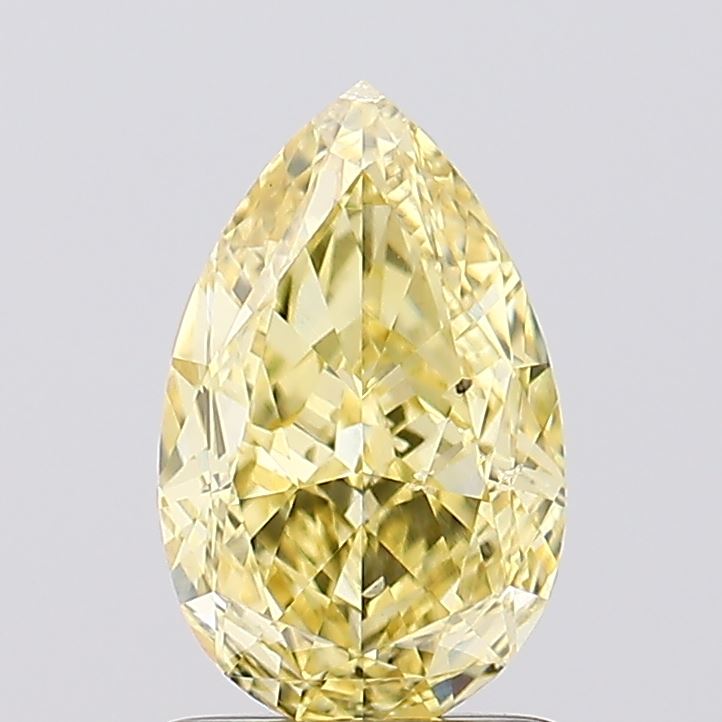 1.41 Carat Pear Shaped, Excellent Cut, SI1 Clarity, IGI Certified Lab Grown Diamond
