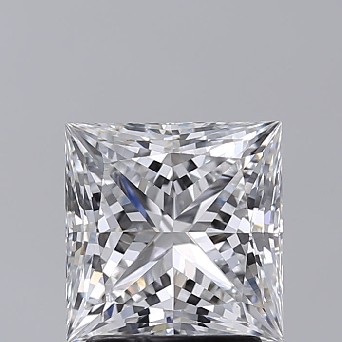 2.19 Carat Princess Shaped, Excellent Cut, E Color, VVS2 Clarity, IGI Certified Lab Grown Diamond